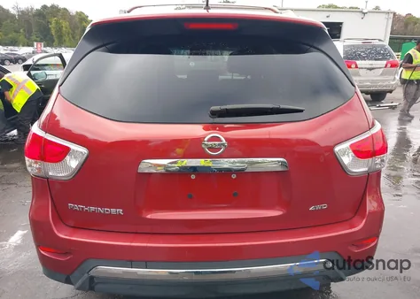 2015 Nissan Pathfinder S из США, поврежденный, VIN 5N1AR2MM9FC659250